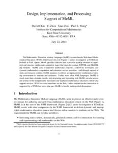 Computing / Markup languages / MathML / XSLT / XSL / DocBook / XHTML / HTML / Processing Instruction / Document type definition / Standard Generalized Markup Language / OpenMath