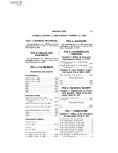 Provision / Federal Register / Government / Code of Federal Regulations / Politics of the United States / Standards / Federal Communications Commission / Title 47 CFR Part 97 / United States administrative law / Contract law / Law