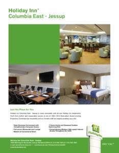 Holiday Inn® Columbia East - Jessup STAY CURRENT.