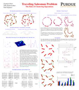 Zygmunt Pizlo John Saalweachter Emil Stefanov Traveling Salesman Problem The Role of Clustering Operations