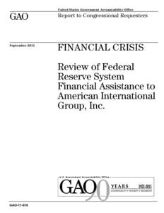 United States Government Accountability Office  GAO Report to Congressional Requesters