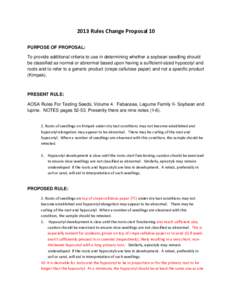 Microsoft Word[removed]Rules Change Proposal 10 for Soybeans.docx