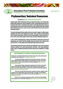 International Plant Protection Convention / Business / Agreement on the Application of Sanitary and Phytosanitary Measures / Regional Plant Protection Organization / International relations / North American Plant Protection Organization / Food and Agriculture Organization / International trade / World Trade Organization