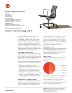 Environmental Product Summary: Eames Aluminum Group Chairs