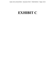 Case 1:99-cvEGS DocumentFiledPage 1 of 15  EXHIBIT C Case 1:99-cvEGS DocumentFiledPage 2 of 15 UNITED STATES DISTRICT COURT FOR THE DISTRICT OF COLUMBIA