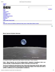 [removed]Moon Express to fly lunar telescope Register Login