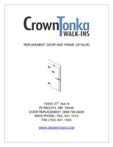 Microsoft Word - Replacement Door Ordering Handbook - Crowntonka.doc