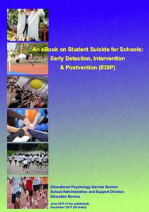 Medicine / Health / Youth / Treatment of bipolar disorder / Youth suicide / Postvention / Assessment of suicide risk / Murder–suicide / Self-harm / Suicide prevention / Suicide / Psychiatry