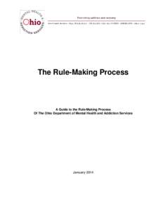 A Guide to the Rule-Making Process