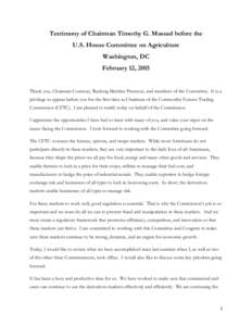 United States housing bubble / Late-2000s financial crisis / Credit default swap / Commodity Futures Trading Commission / Dodd–Frank Wall Street Reform and Consumer Protection Act / Derivative / Over-the-counter / Futures contract / Swap / Financial economics / Finance / Investment