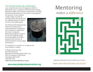 Mentorship / Lynne A. Battaglia / Alternative education / Human resource management / Internships