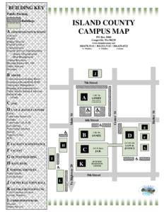 BUILDING KEY Public Parking Buildings ISLAND COUNTY CAMPUS MAP