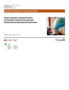 Political economy / Social status / Socioeconomic status / Socioeconomics / Youth / Education / Higher education in Ontario