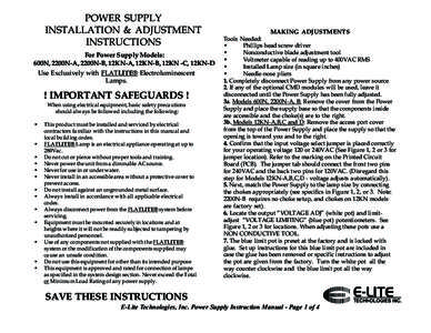 Power Supply Instruction Manual - published version12[removed]pmd