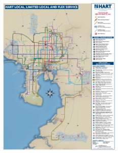 John F. Kennedy Boulevard / Palma Ceia / Tampa /  Florida / Florida / The Jule / Durham Region Transit / Hillsborough Area Regional Transit / Geography of Florida / Transportation in the United States