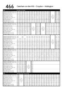 466  Caterham-on-the-Hill – Croydon – Addington