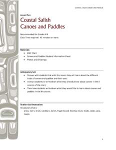 Microsoft Word - IIA3_Coastal Salish Canoes and Paddles