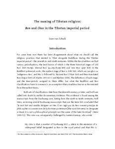 Microsoft Word - 8 The naming of Tibetan religion (van Schaik).docx