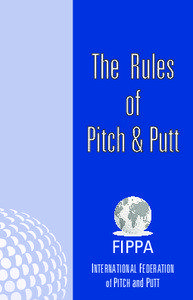 Ball games / Pitch and putt / Golf course / Penalty / Hazard / Greenskeeper / Tee / Golf etiquette / Sports / Golf / Recreation