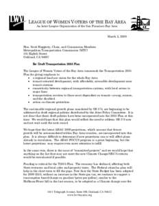 California Environmental Protection Agency / Environment of California / Sustainable Communities and Climate Protection Act / Metropolitan Transportation Commission / Oakland /  California / Transit-oriented development