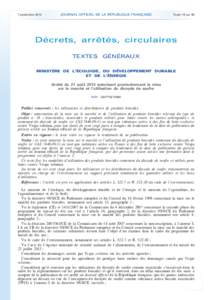 Journal officiel de la République française - N° 208 du 7 septembre 2013