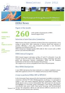 Newsletter  June 2012 EERA News Figure of the month