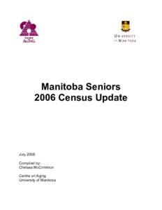 Updated Quick Facts on Manitoba’s Seniors