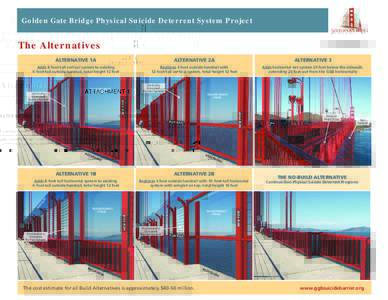 Golden Gate Bridge Physical Suicide Deterrent System Project  The Alternatives ATTACHMENT 1