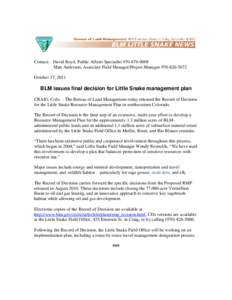 Wild and Scenic Rivers of the United States / Bureau of Land Management / Conservation in the United States / United States Department of the Interior / Wildland fire suppression / Snake River / Solid Snake / Geography of the United States / Idaho / Military personnel