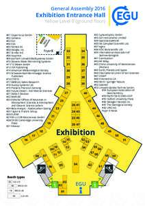 General AssemblyExhibition Entrance Hall Yellow Level 0 (ground floor)