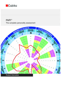 PAPI  TM The complete personality assessment