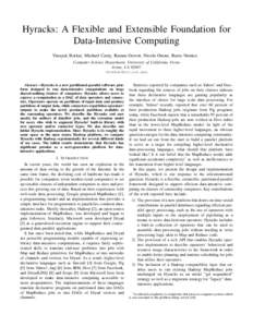 Computing / Concurrent computing / Software / Hadoop / Parallel computing / Apache Software Foundation / Distributed computing architecture / Query languages / Apache Hadoop / Data-intensive computing / MapReduce / Pig