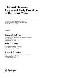 Lower Paleolithic / Pleistocene extinctions / Prehistoric Africa / Hominina / Transitional fossils / Homo erectus / Homo habilis / Human evolution / Persistence hunting / Paleolithic / Pleistocene / Cenozoic