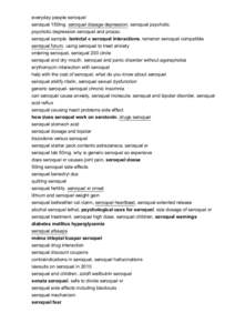 everyday people seroquel seroquel 150mg. seroquel dosage depression. seroquel psychotic psychotic depression seroquel and prozac seroquel sample. lamictal c seroquel interactions. remeron seroquel compatible seroquel for