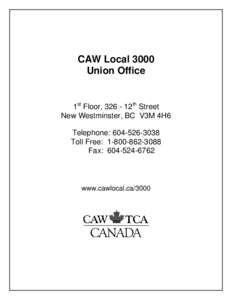 Union representative / Business ethics / Collective bargaining / Canadian Auto Workers / Employment / Grievance / The Blue Eagle At Work / Duty of fair representation / Labour relations / Human resource management / Management