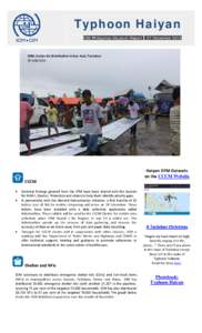 Typhoon Haiyan IOM Philippines Situation Report 27 December[removed]IOM shelter kit distribution in San José, Tacloban
