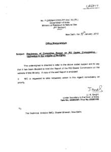 No. P[removed]PP (Vol. IV) (Pt.) Government of India Ministry of Petroleum & Natural Gas (PP Section)  New Delhi, the