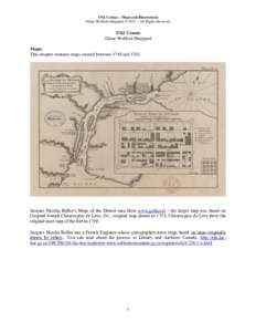 1762 Census – Maps and Illustrations Diane Wolford Sheppard © 2015 – All Rights Reserved 1762 Census Diane Wolford Sheppard Maps: