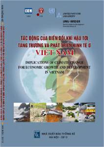 Implications of Climate change for Economic Growth and Development in Vietnam