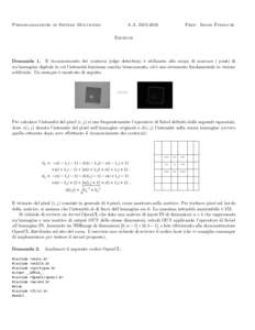 A.AProgrammazione di Sistemi Multicore Prof. Irene Finocchi