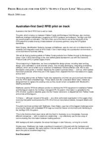 Microsoft Word - RFID trial jan06 Press Release v5.doc