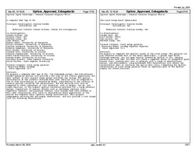 Printed_by_SSC Mar 25, 10 16:24 Spitzer_Approved_Extragalactic  Page 1/742