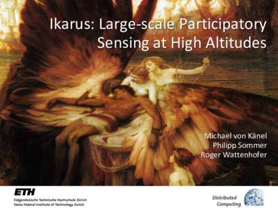 Ikarus: Large-scale Participatory Sensing at High Altitudes