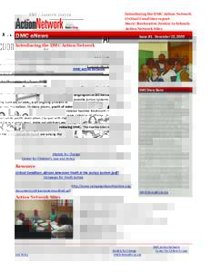 Introducing the DMC Action Network Critical Condition report Story: Restorative Justice in Schools Action Network Sites  DMC eNews
