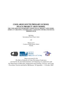 Violence / Coolaroo /  Victoria / Gang Resistance Education and Training / School