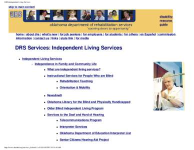 DRS-Independent Living Services