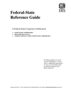 IRS Publication[removed]Federal State Reference Guide November 2010