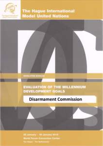 Disarmament Commission  THE DISARMAMENT COMMISSION, Recognising that the threat of future terrorist attacks much be addressed as well as dealing with current threats, Defining the Central African countries in question a