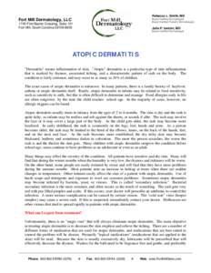 Microsoft Word - Atopic Dermatitis Web.doc