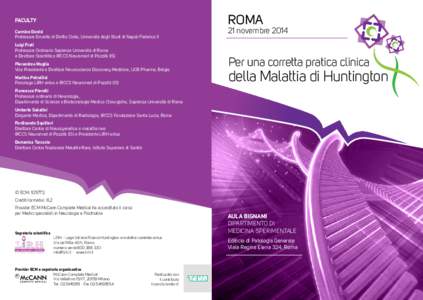 ROMA  FACULTY Carmine Donisi Professore Emerito di Diritto Civile, Università degli Studi di Napoli Federico II Luigi Frati
